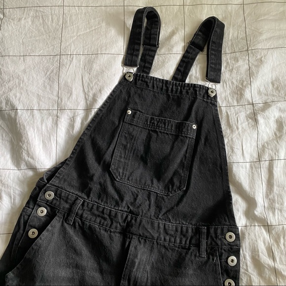 Fashion Nova Jeans Novamen By Fashion Nova Mens Black Overalls